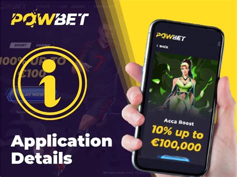 PowBet App Download the mobile Application of PowBet .